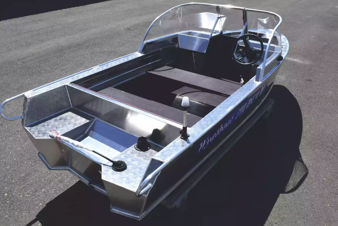 Алюминиевая лодка Wyatboat-390 DCM в Красноярске