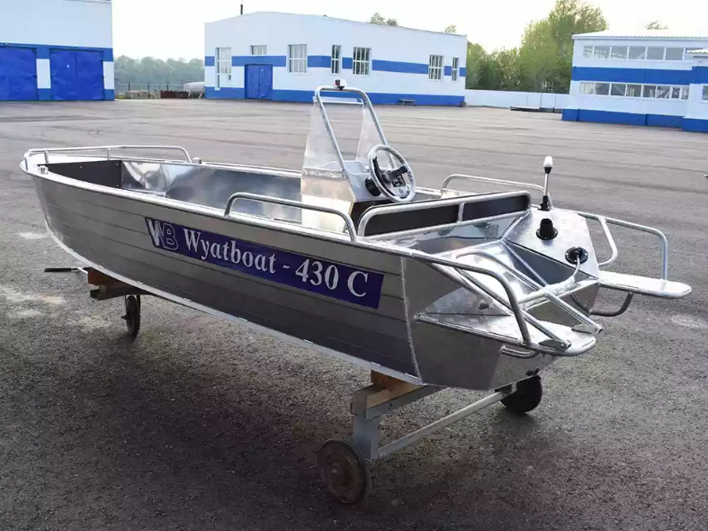 Алюминиевый катер Wyatboat-430 C в Красноярске