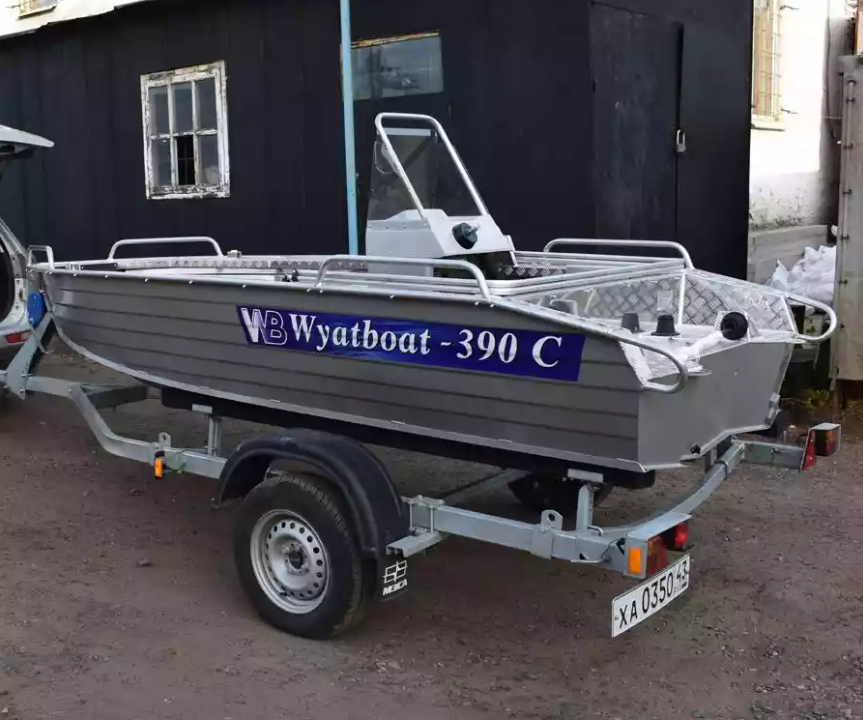 Алюминиевая лодка Wyatboat-390 C в Красноярске
