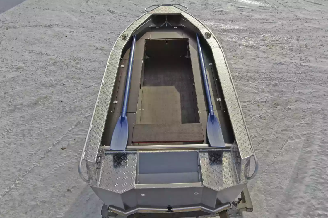 Алюминиевая лодка Wyatboat-340 РМ в Красноярске Алюминиевая лодка Wyatboat-340 РМ в Красноярске