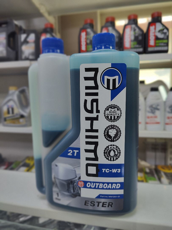 Масло MISHIMO 2T OUTBOARD (ESTER) полусинтетика 1 л в Красноярске Масло MISHIMO 2T OUTBOARD (ESTER) полусинтетика 1 л в Красноярске