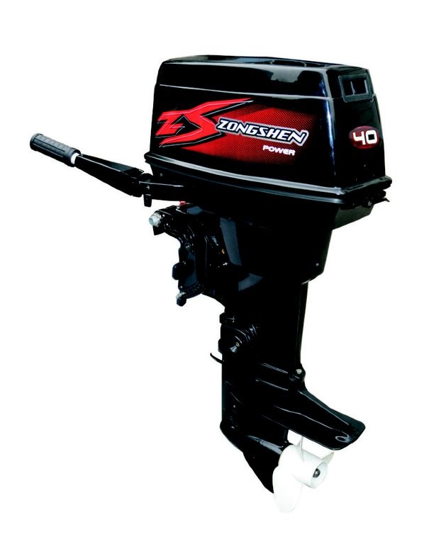 Лодочный мотор Zongshen T40 (+руль+пульт) в Красноярске Лодочный мотор Zongshen T40 (+руль+пульт) в Красноярске