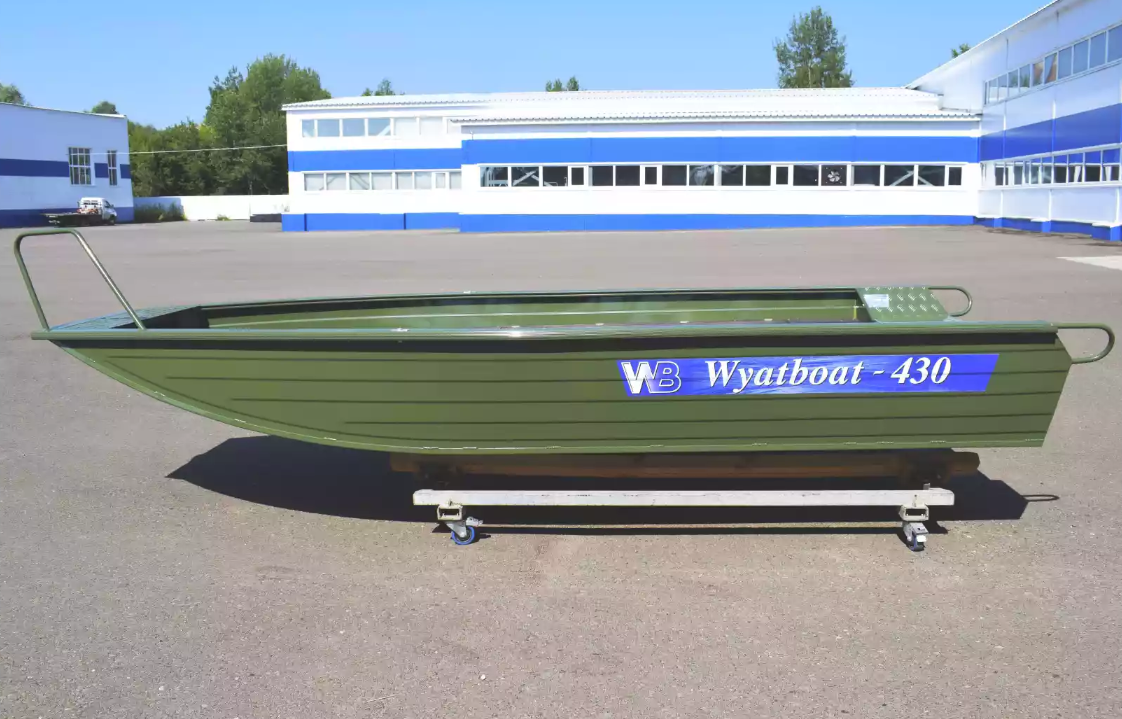 Алюминиевая лодка  Wyatboat-430 Master Fish в Красноярске