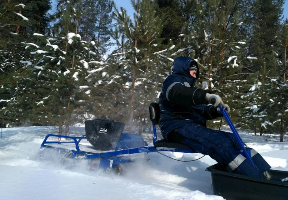 Мотобуксировщик толкач Альбатрос-XL8 с модулем. Без фары, тележки в Красноярске Мотобуксировщик толкач Альбатрос-XL8 с модулем. Без фары, тележки в Красноярске
