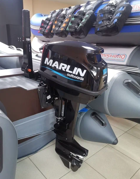 КОМПЛЕКТ ЛОДКА MISHIMO LITE 350 + МОТОР 9,8 Л.С. в Красноярске