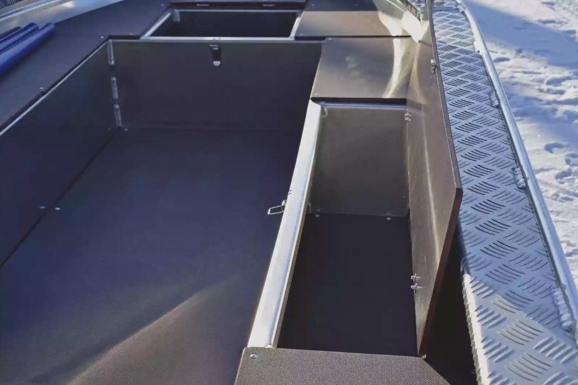 Алюминиевая лодка Wyatboat-370 РМ в Красноярске Алюминиевая лодка Wyatboat-370 РМ в Красноярске