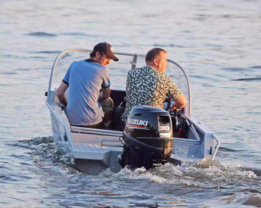 Алюминиевая лодка Wyatboat-390 DCM в Красноярске