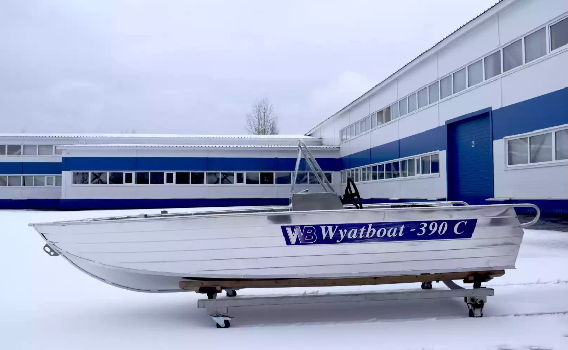 Алюминиевая лодка Wyatboat-390 C в Красноярске