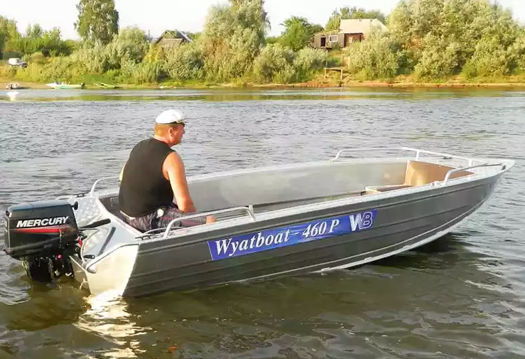 Алюминиевая лодка Wyatboat-460 P в Красноярске