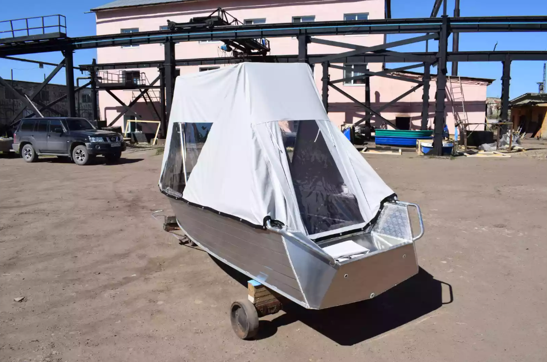 Алюминиевая лодка Wyatboat-390 У в Красноярске Алюминиевая лодка Wyatboat-390 У в Красноярске