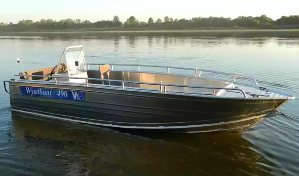 Алюминиевый катер Wyatboat-490 C в Красноярске