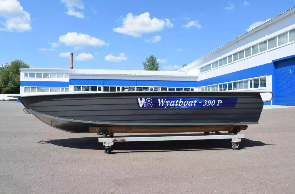 Алюминиевая лодка Wyatboat-390Р Fish в Красноярске