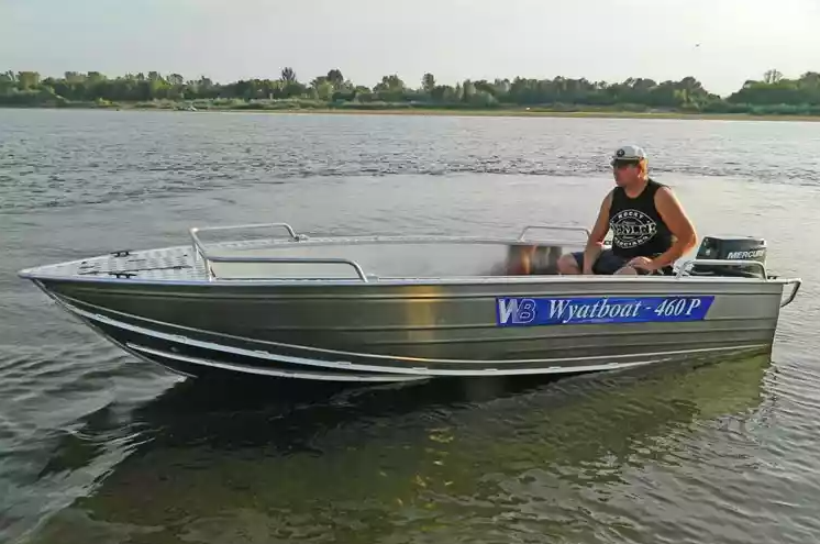 Алюминиевая лодка Wyatboat-460 P в Красноярске