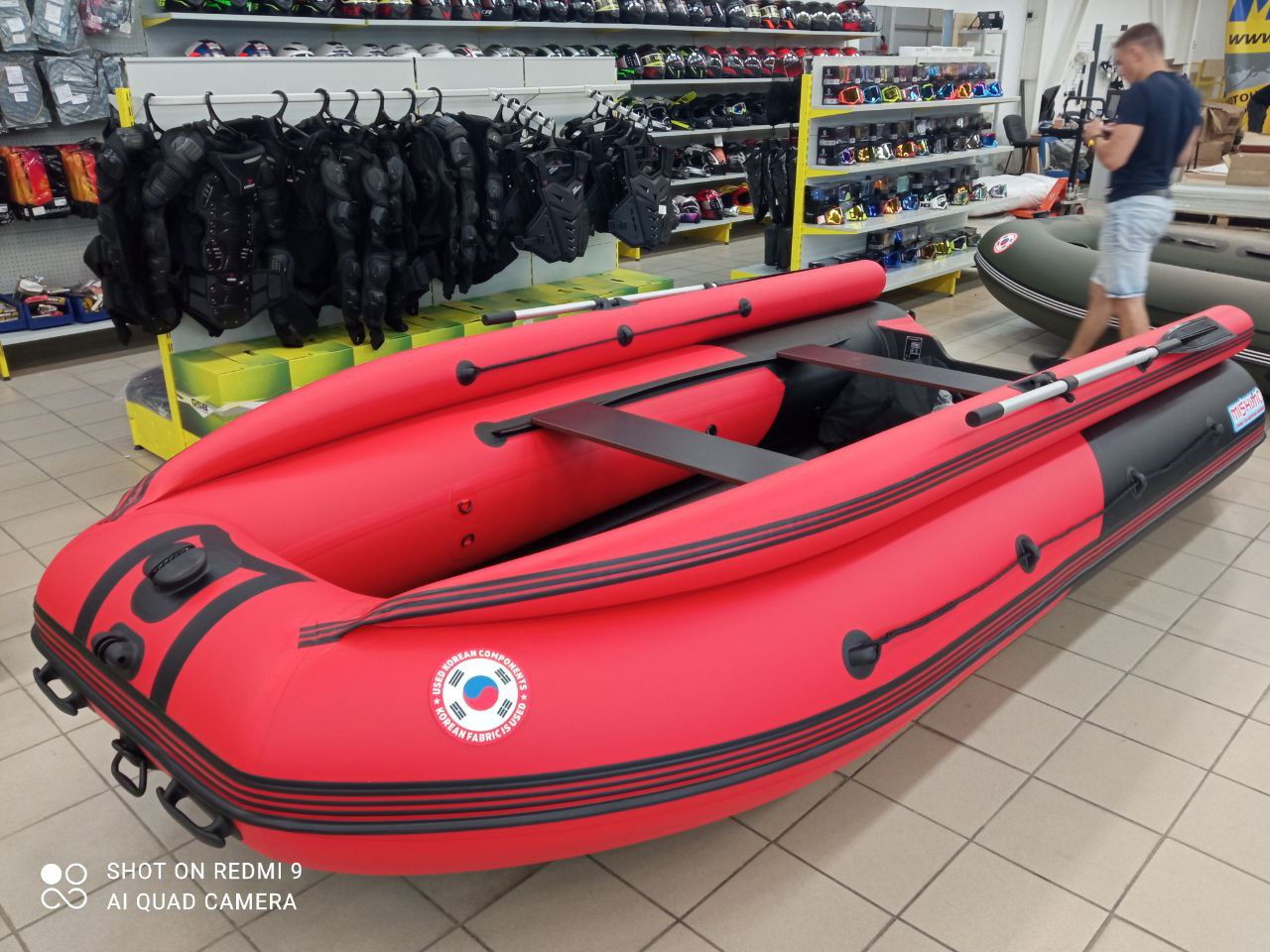 Лодка MISHIMO RIVER FJET PRO 430  под водомет в Красноярске