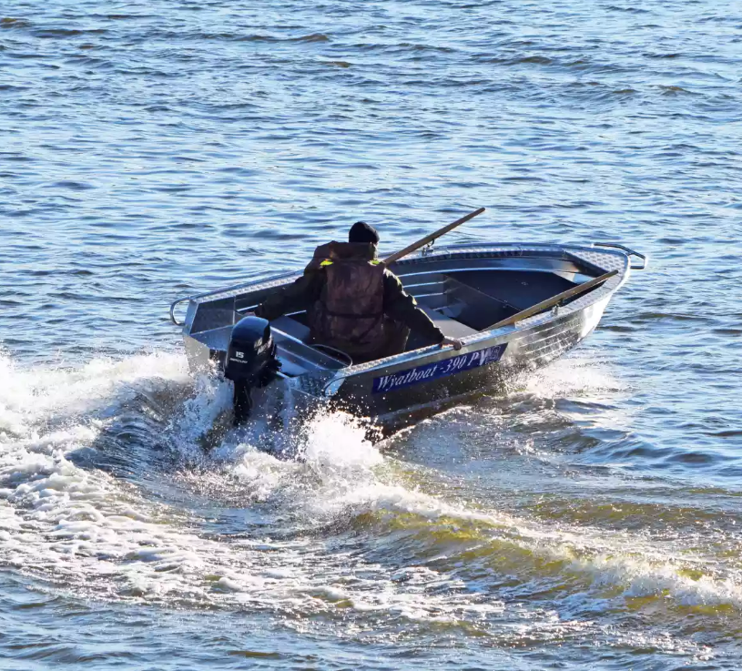 Алюминиевая лодка Wyatboat-390 P в Красноярске