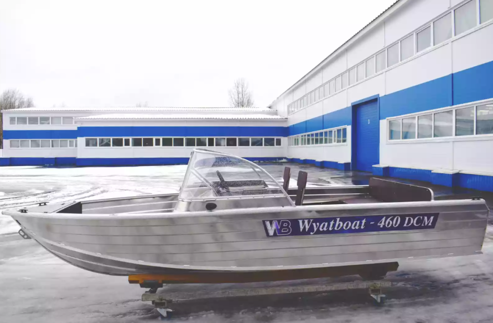 Алюминиевый катер Wyatboat-460 DCM NEW в Красноярске Алюминиевый катер Wyatboat-460 DCM NEW в Красноярске
