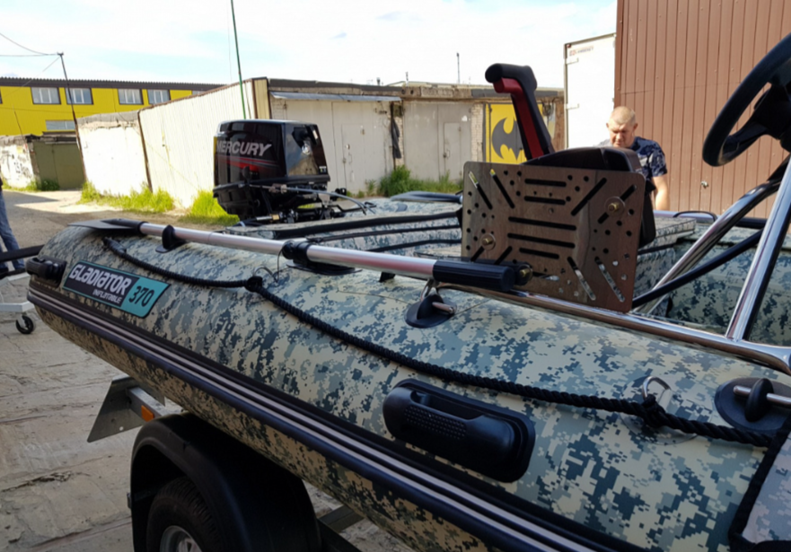 НАДУВНАЯ ЛОДКА GLADIATOR C370AL в Красноярске