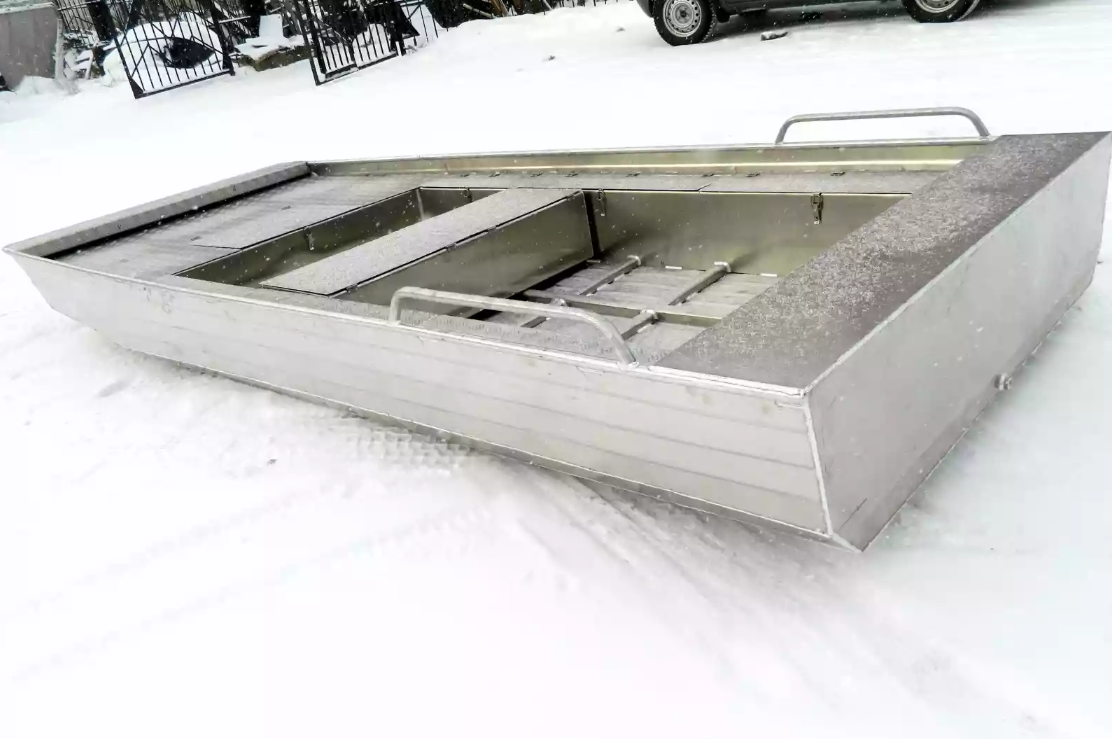 Алюминиевая лодка Wyatboat-390 Jonboat в Красноярске Алюминиевая лодка Wyatboat-390 Jonboat в Красноярске