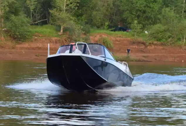 Алюминиевый катер Неман 500 DC водомёт в Красноярске