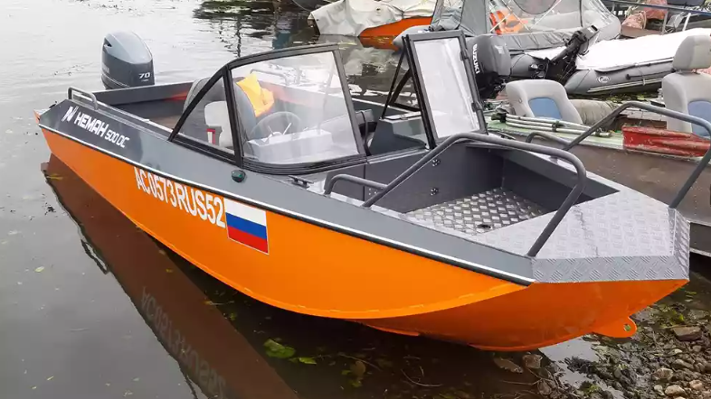 Алюминиевый катер Неман-500 DC в Красноярске