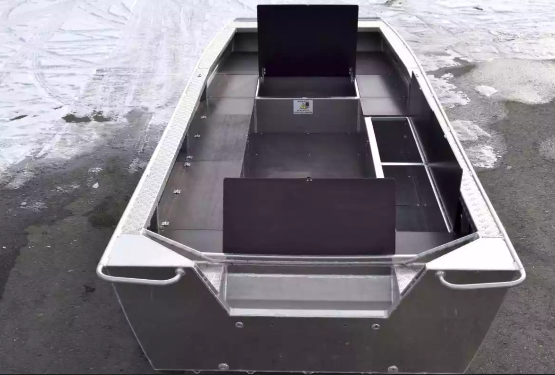 Алюминиевая лодка Wyatboat-490 Jonboat в Красноярске Алюминиевая лодка Wyatboat-490 Jonboat в Красноярске