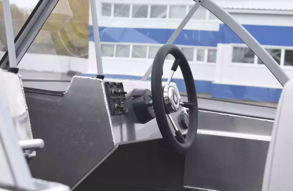 Алюминиевый катер Неман-450 DC NEW без покраски в Красноярске