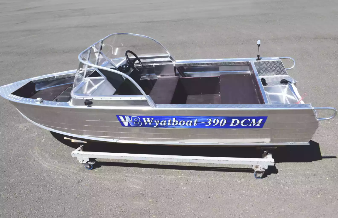 Алюминиевая лодка Wyatboat-390 DCM в Красноярске