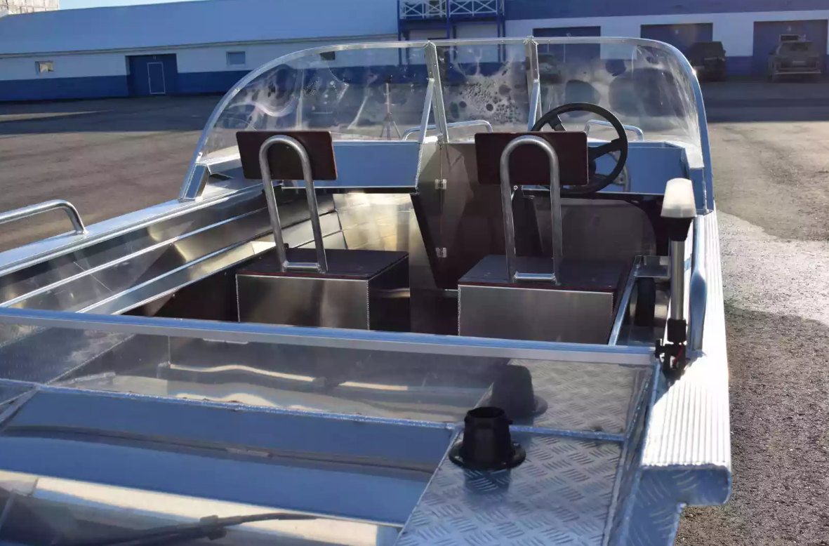 Алюминиевый катер Wyatboat-460 DCM NEW в Красноярске Алюминиевый катер Wyatboat-460 DCM NEW в Красноярске