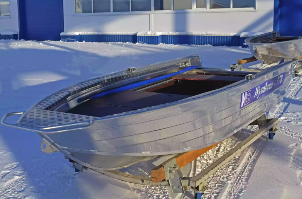 Алюминиевая лодка Wyatboat-370 Р FISH в Красноярске