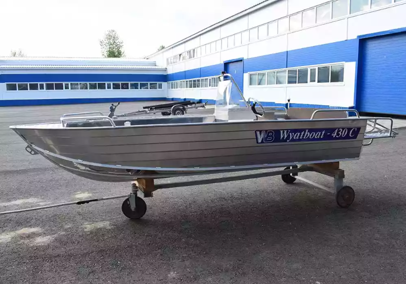 Алюминиевый катер Wyatboat-430 C в Красноярске