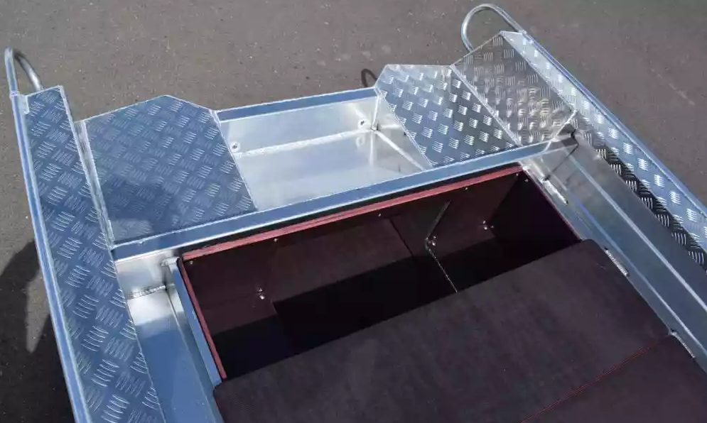 Алюминиевая лодка Wyatboat-390Р Fish в Красноярске