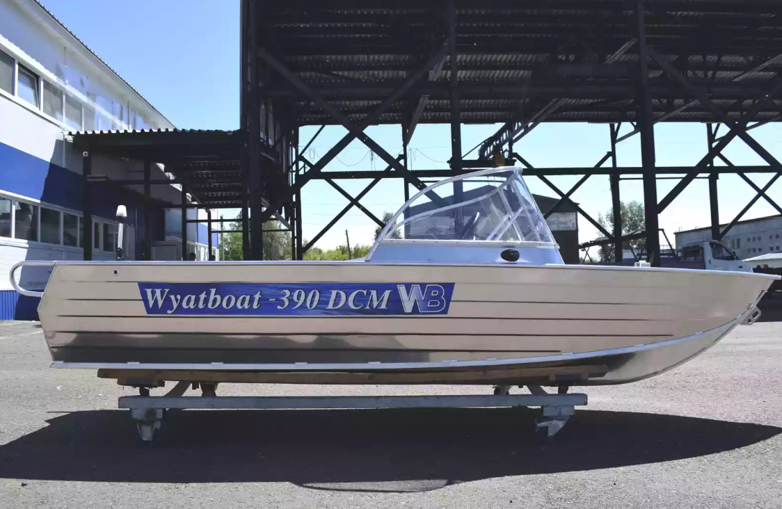 Алюминиевая лодка Wyatboat-390 DCM в Красноярске