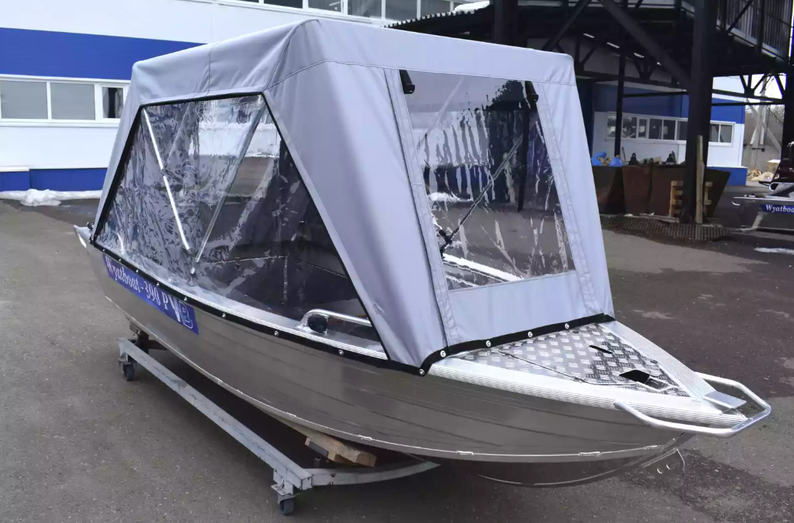 Алюминиевая лодка Wyatboat-390РМ в Красноярске