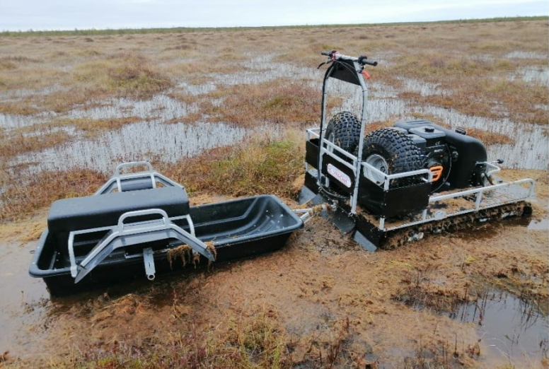 Мотобуксировщик УРАГАН Медведь 20 л.с. в Красноярске Мотобуксировщик УРАГАН Медведь 20 л.с. в Красноярске