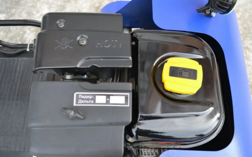 Мотобуксировщик ЛИДЕР-ДЕЛЬТА-RL (+фара)  8 л.с. в Красноярске