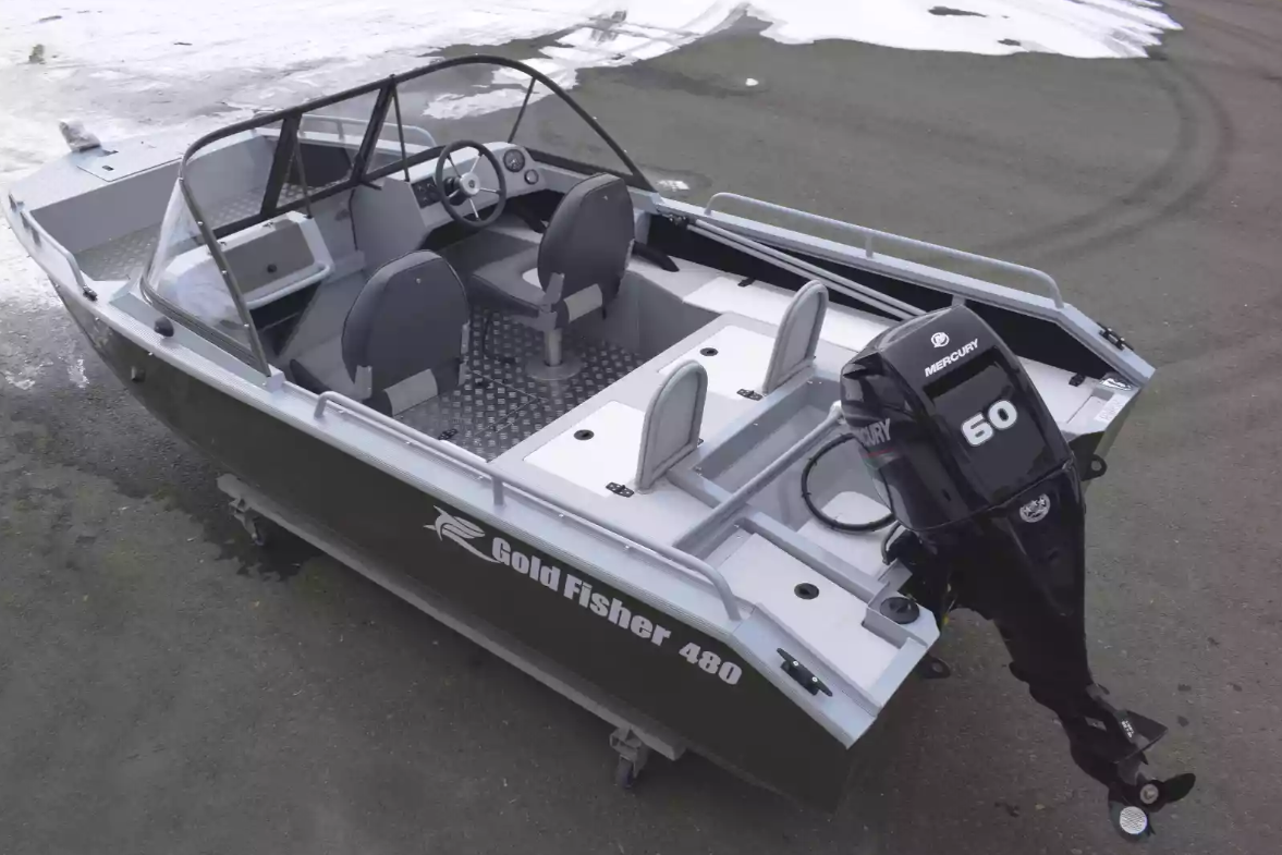 Алюминиевый катер Gold Fisher 480 DCM FISH в Красноярске