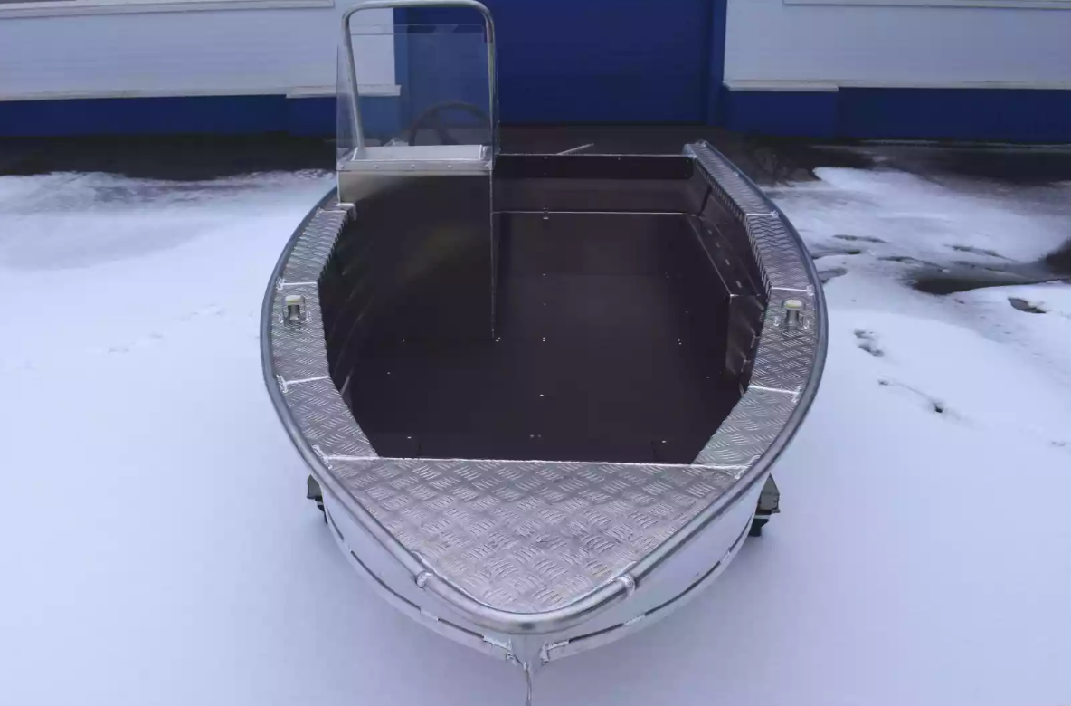 Алюминиевый катер Wyatboat-390 C в Красноярске Алюминиевый катер Wyatboat-390 C в Красноярске