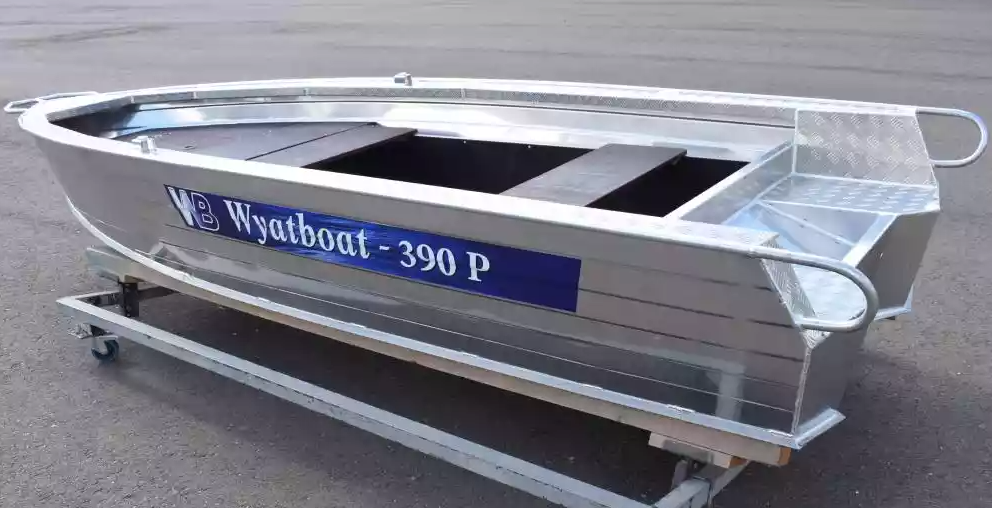 Алюминиевая лодка Wyatboat-390Р Fish в Красноярске