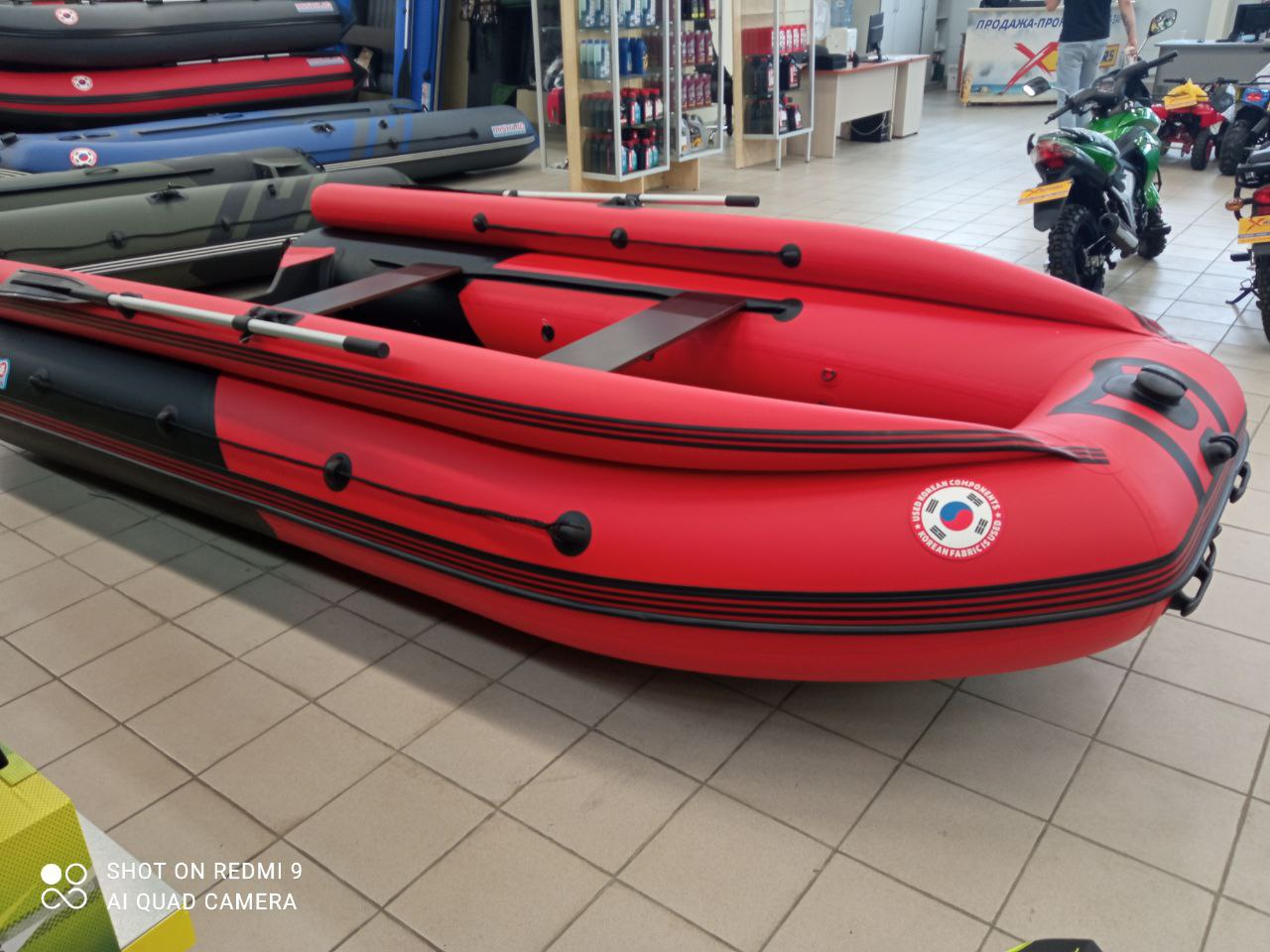 Лодка MISHIMO RIVER FJET PRO 430  под водомет в Красноярске