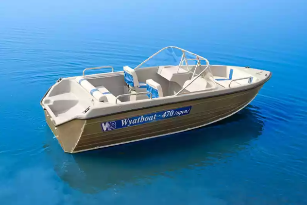 Комбинированный катер Wyatboat-470 Open в Красноярске