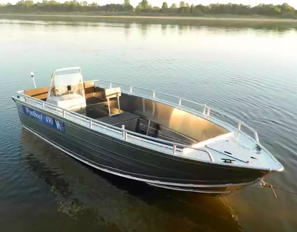 Алюминиевый катер Wyatboat-490 C в Красноярске