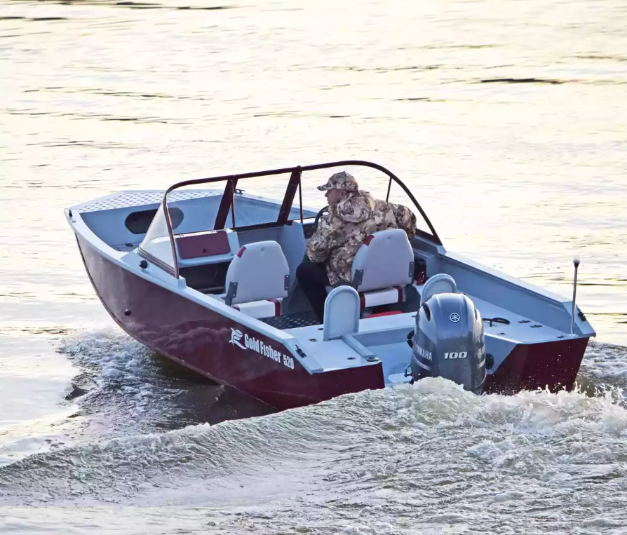 Алюминиевый катер Gold Fisher 520 DCM FISH в Красноярске Алюминиевый катер Gold Fisher 520 DCM FISH в Красноярске