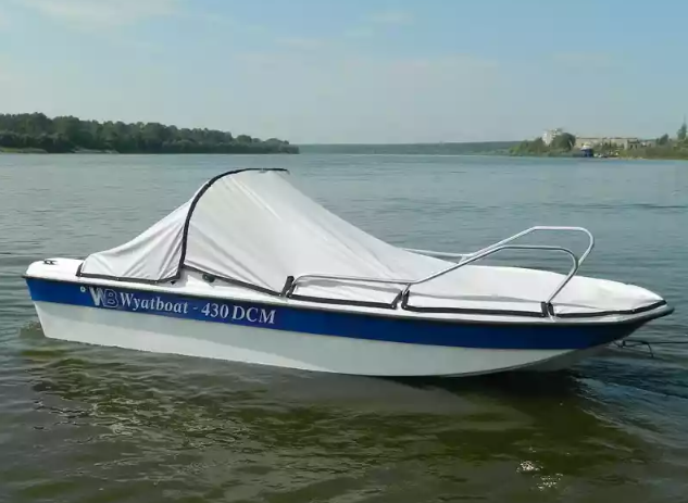 Стеклопластиковый катер Wyatboat-430 DCM (тримаран) в Красноярске