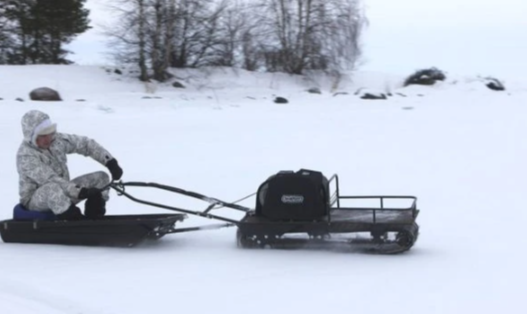 Мотобуксировщик ОНЕГО 380 6.5 л.с. в Красноярске Мотобуксировщик ОНЕГО 380 6.5 л.с. в Красноярске