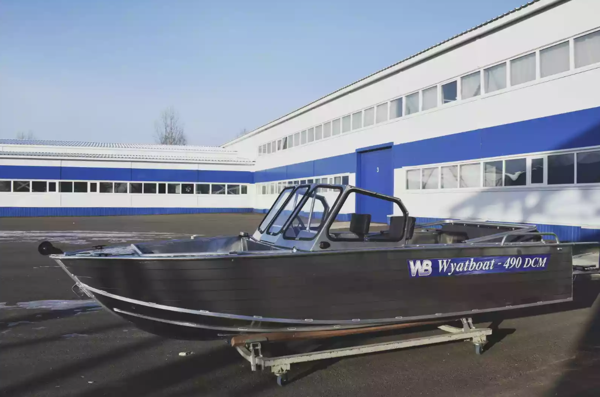 Алюминиевый катер Wyatboat-490 DCM Pro в Красноярске