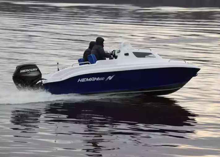 Комбинированный катер Neman-500 с каютой в Красноярске