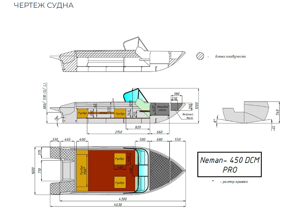 Алюминиевый катер Neman-450 DCM PRO в Красноярске Алюминиевый катер Neman-450 DCM PRO в Красноярске