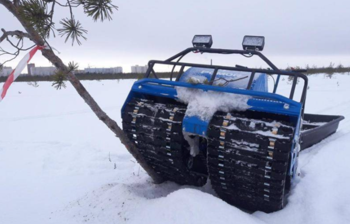 Мотобуксировщик POMOR X-2 K20 в Красноярске Мотобуксировщик POMOR X-2 K20 в Красноярске