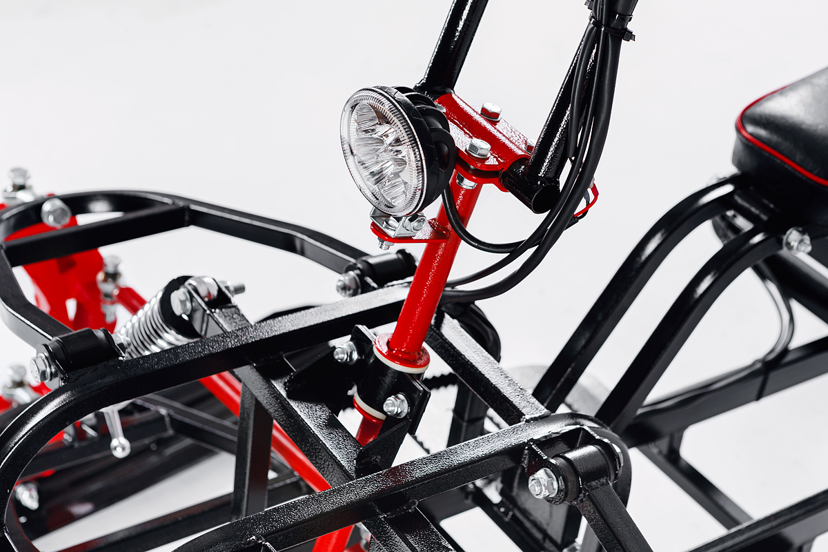 Лыжный модуль IKUDZO с подогревом ручек металлические лыжи в Красноярске Лыжный модуль IKUDZO с подогревом ручек металлические лыжи в Красноярске