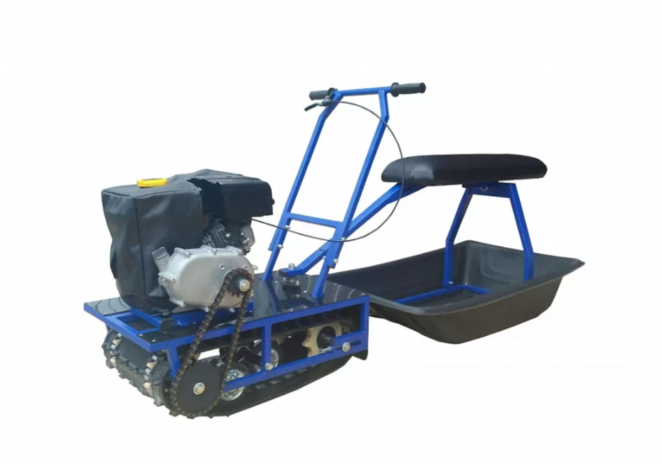 Мини-мотобуксировщик Альбатрос-М с фарой в Красноярске Мини-мотобуксировщик Альбатрос-М с фарой в Красноярске